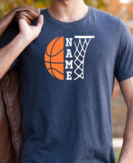 Custom Basketball Shirt, Game Day Tee, March Madness Tee, Basketball Fan Name Tee, College Basketball Tee, Tournament Tee, Elite Eight Shirt