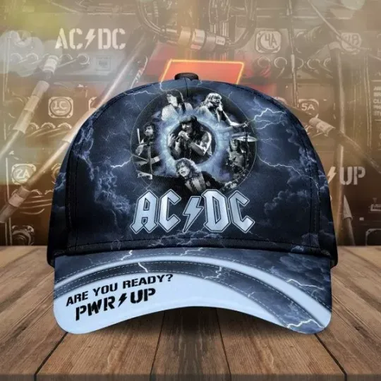 Discover Back in Black AC-DC Classic Cap – Iconic Music Gear