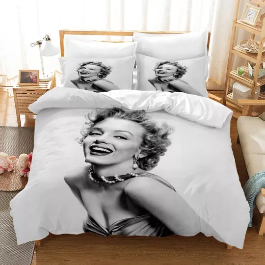3D Marilyn Monroe Bedding Set