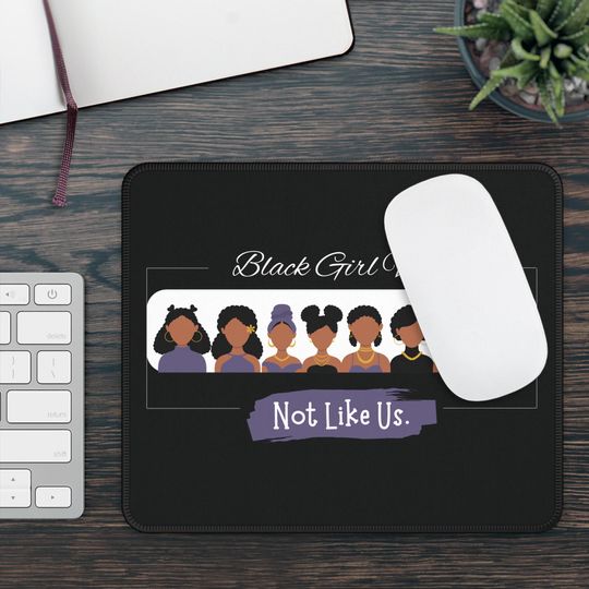 Not Like Us Mouse Pad Calendar, African American Gifts, Words of Affirmations, Mouse Pad for Black Women, Gifts for bestfriend under 20