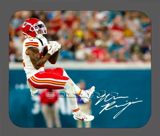 Discover Nikko Remigio Kansas City Chiefs Facsimile Autographed Mouse Pad