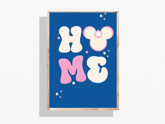 Discover Disney Wall Art, Disney Home Artwork, Disney Home Decor, Magical Disney Wall Art , Disney Nursery, Disney Home