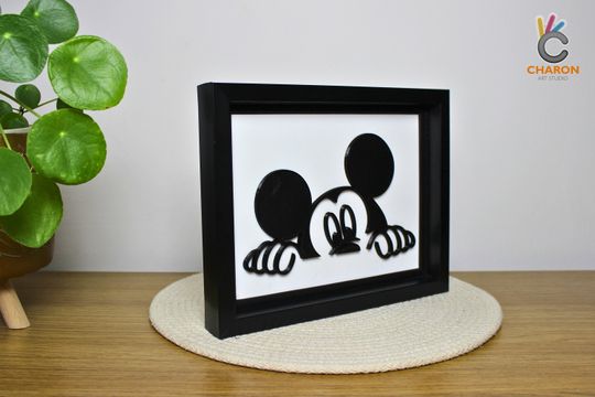 Discover Mickey Mouse 3D Printed | Disney Wall Art | Mickey Art Decor | Mickey Mouse | Wall Decor | Table Decor | Home Decor