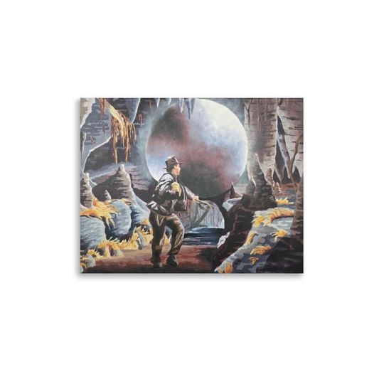 Indiana Jones | Poster Art Print | Movie Wall Art | The Boulder Run