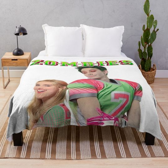 Discover Z-O-M-B-I-E-S Throw Blanket
