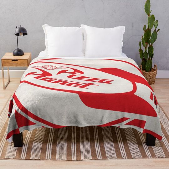 Discover Pizza Planet Throw Blanket