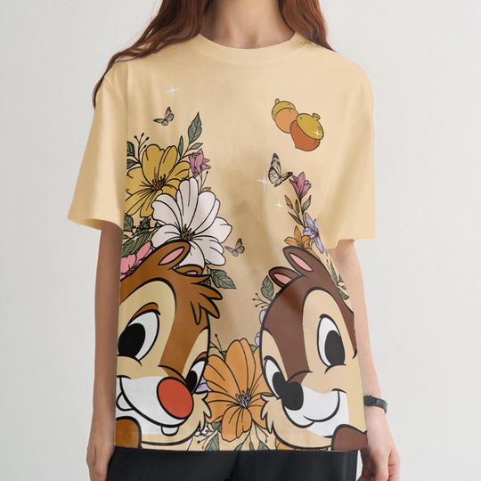 Vintage Disney Moana Hei Hei Boat Snack All Over Print T-shirt, Hei Hei Watercolor Sketch 3D Shirt, Funny Hei Hei Shirt, Disneyland Matching