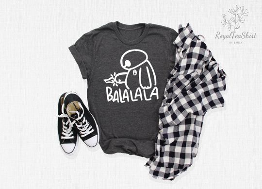 Discover Baymax Balalala Shirt, Big Hero 6 Inspired Shirt, Baymax Epcot T-Shirt, Cute Disney Trip Tee, Disney Vacation Shirt, Big Hero Character Tees