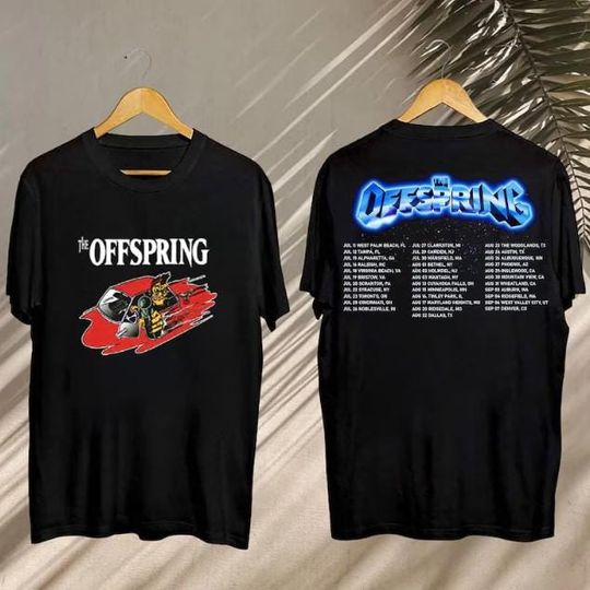 Discover The Offspring Supercharged Worldwide In '25 Tee, The Offspring Shirt, The Offspring Concert, The Offspring Fan Shirt, The Offspring Merch