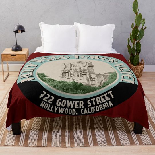 Hollywood Tower Throw Blanket