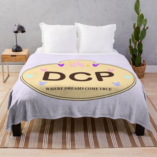 DCP Name Tag Throw Blanket
