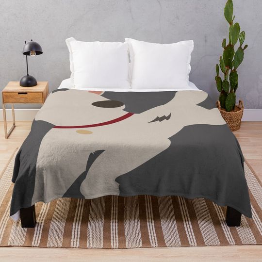 Discover Bolt the super dog Throw Blanket