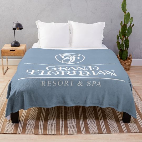 Discover Grand Floridian Resort & Spa II Throw Blanket