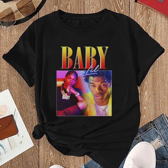 Discover Lil Baby 90s Vintage Shirt, Lil Baby Bootleg T-Shirt, 2025 Lil Baby Wham World Tour Shirt, Lil Baby Fan Gift Shirt, Lil Baby Rapper Merch