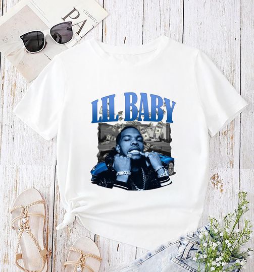 Graphic Lil Baby T-Shirt, Lil Baby 90s Vintage Shirt, Lil Baby Fan Gift Shirt, Lil Baby Rapper Merch, 2025 Lil Baby Wham World Tour Shirt