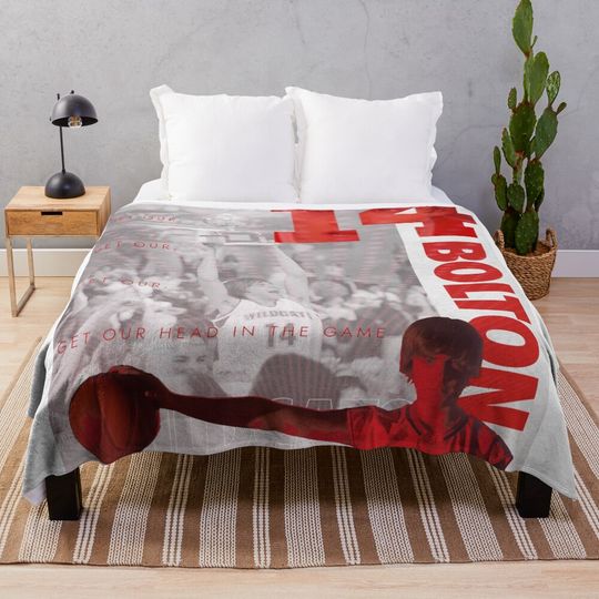 Troy Bolton Wildcats Throw Blanket