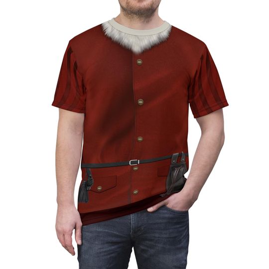 Grumpy Unisex Shirt, Snow White Live Action Costume, The Seven Dwarfs Cosplay, 7 Dwarfs Outfits, Miner Apparel, Disney Classic Character