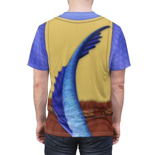 Luca Pixar Costume, Alberto Scorfano Shirt, Disney Inspired Outfit, Disney Pixar Cosplay for Adult, Alberto Scorfano Sea Monster Costume
