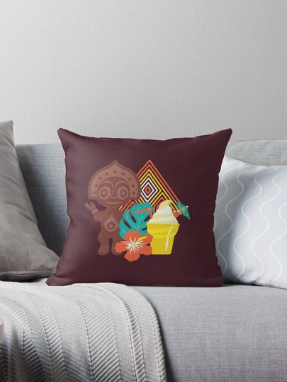 Discover Polynesian Paradise Pillow