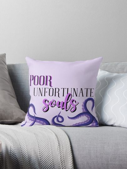 Discover Poor Unfortunate Souls Pillow