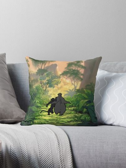 Discover The Jungle Book Pillow