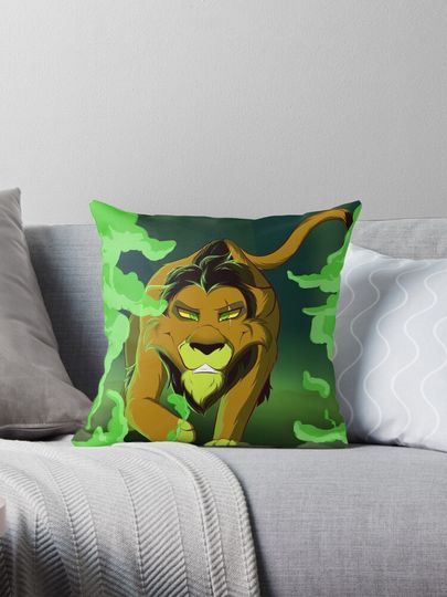 Discover Scar - Lion King Pillow