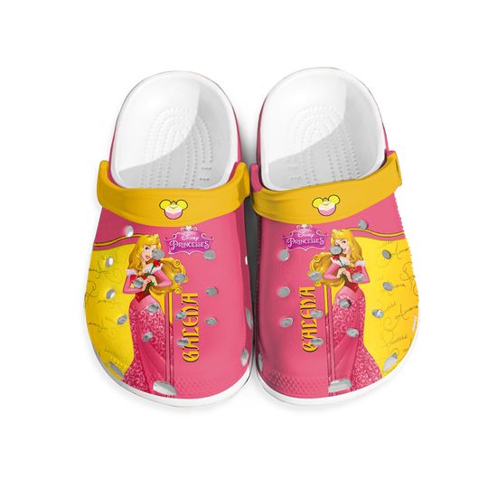 Aurora Princess Clogs Shoes, Gift For Kids, Gift For Her