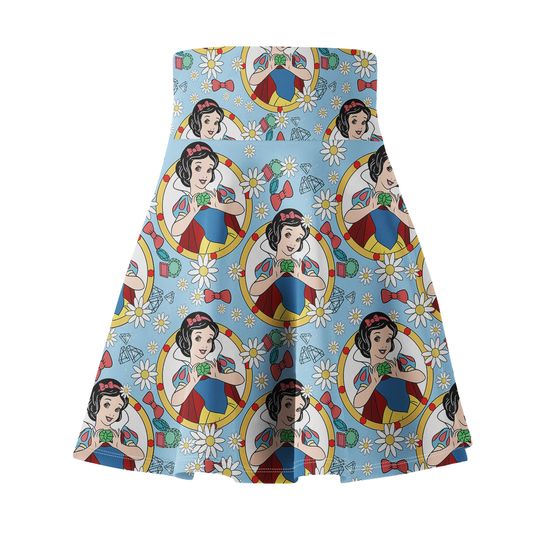 Snow White Women's Skater Skirt