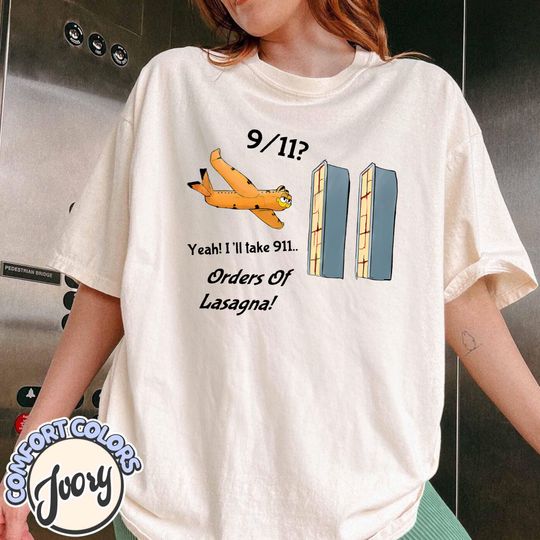 Discover Cat Yeah Ill Take 911 Orders Of Lasagna Shirt, Funny Meme shirt, Shirt For Women
