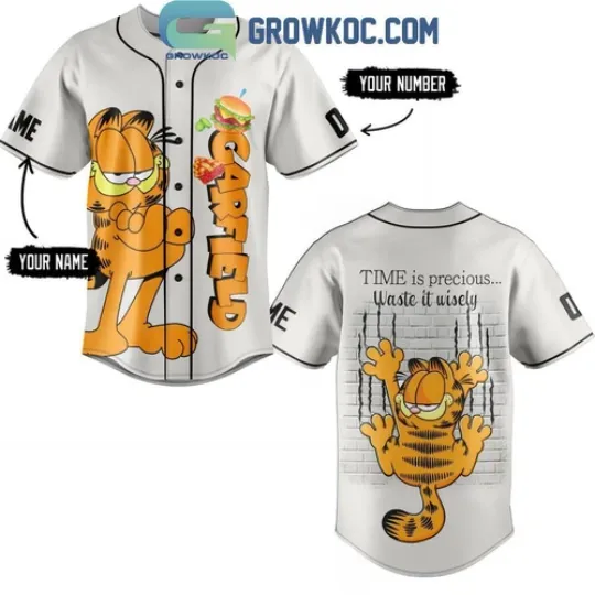 Garfield Baseball jersey Shirt Fanmade Jersey HOT jersey