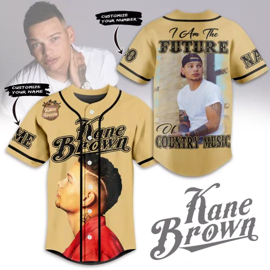 Kane Brown Baseball Jersey For Fans