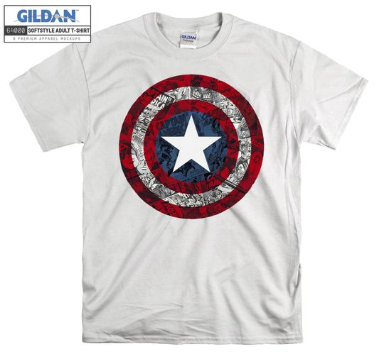 Captain America Avengers T-shirt Hoodie Kids Child Tote Bag Tshirt S-M-L-XL-XXL-3XL-4XL-5XL Gildan Oversized Men Women Unisex A528