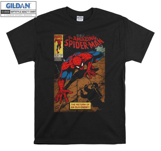 Discover The Amazing Spider-Man Poster T-shirt Hoodie Kids Child Tote Bag Tshirt S-M-L-XL-XXL-3XL-4XL-5XL Gildan Oversized Men Women Unisex A679
