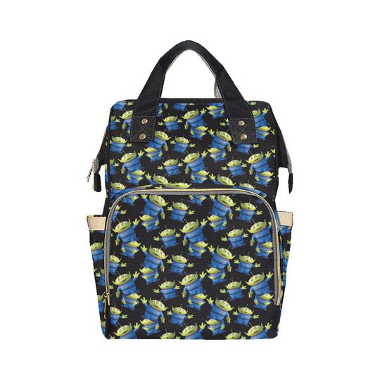 Toy Story Aliens Diaper Bag Backpack | Toy Story Backpack | Disney Diaper Bag | Disney Backpack | Toy Story Bag | Disney Diaper Backpack |