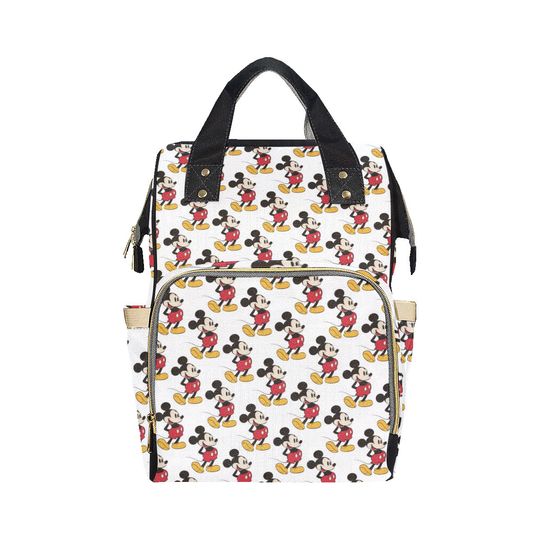 Mickey Mouse Diaper Bag Backpack | Mickey Mouse Backpack | Disney Diaper Bag | Disney Backpack | Mickey Mouse Bag | Disney Diaper Backpack |