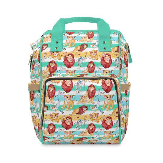 Lion King Multifunctional Diaper Bag