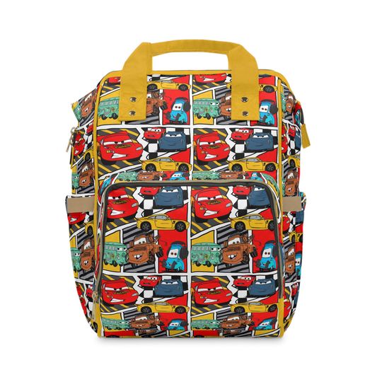 Discover Cars Multifunctional Diaper Backpack
