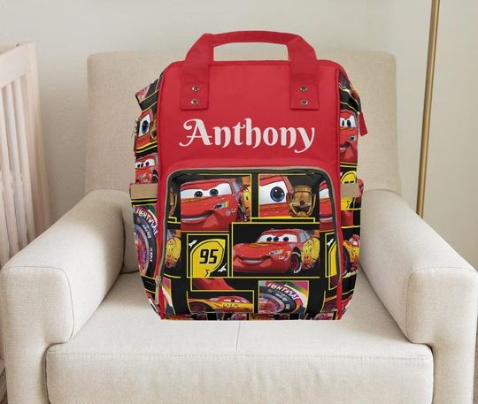 Discover Cars Diaper bag,lightning mcqueen,cars backpack,backpack