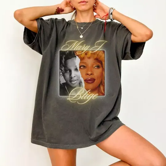 Discover Mary J Blige The For My Fans Tour 2025 Unisex T-Shirt For Fans