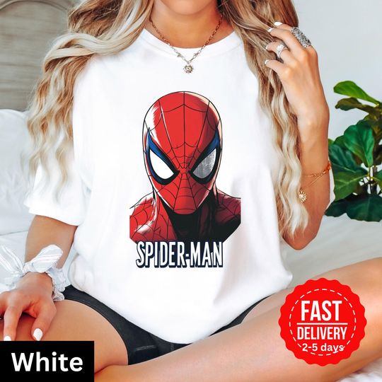 Limited SpiderMan Graphic T-Shirt - Comfort Colors Adult Unisex Marvel Superhero Shirt - Classic Marvel comic shirt