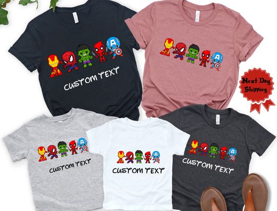 Baby Superheroes Shirts, Avengers Heroes Shirt, Marvel Heroes, Marvel Characters, Spiderman, Ironman, Spiderman, Captain America Shirt