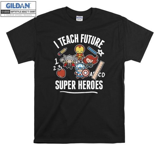 Discover Marvel Avengers Classic I Teach T-shirt Hoody Kids Child Tote Bag Tshirt S-M-L-XL-XXL-3XL-4XL-5XL Gildan Oversized Men Women Unisex 6990