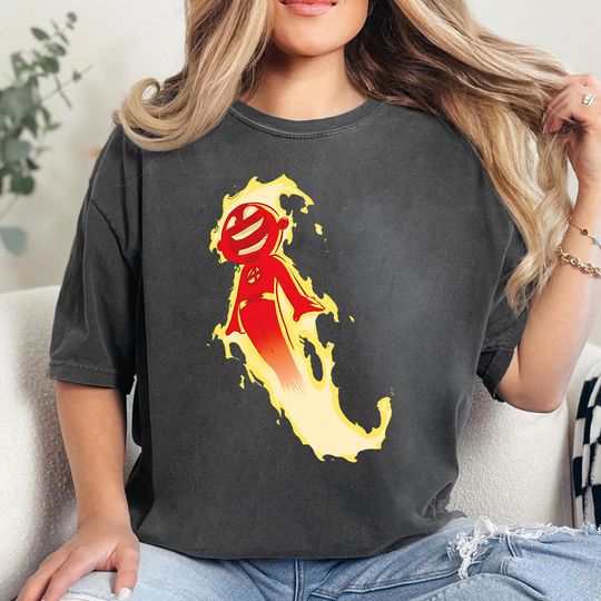 Fantastic Four Human Torch Sweatshirt, Custom Marvel T-shirt, Disney Family Adventure Trip Shirt, Fantastic Four Comics Shirt, HHA625