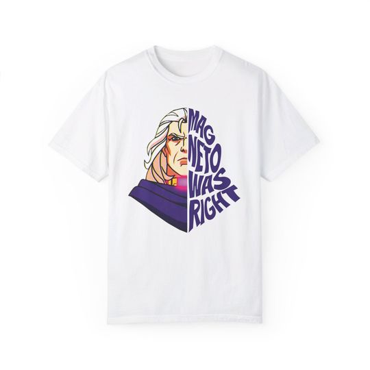 X-Men '97 "Magneto Was Right" Designer T-Shirt