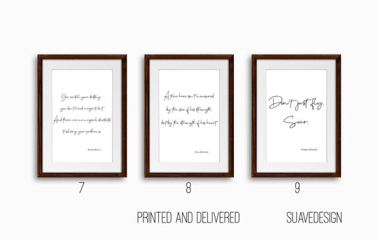 Discover Disney Quote Prints Motivational Famous Wall Art Minimalist Inspiring Quotes from Walt Disney Movies Mulan Rapunzel Cinde
