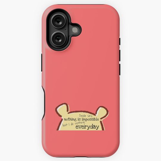 I do nothing everyday iPhone Case