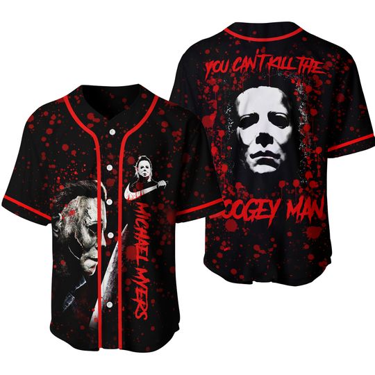 Michael Myers Baseball Jersey, Michael Myers Jersey, Horror Shirt, Michael Myers Shirt