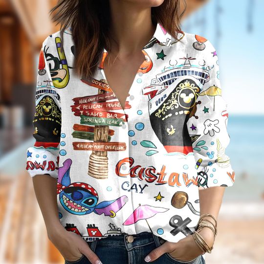 Disney Cruise Shirt, Cute Finding Nemo Diving Aloha Shirt, Mickey Mouse Family Summer Trip Matching Shirt, Magic Kingdom Shirt