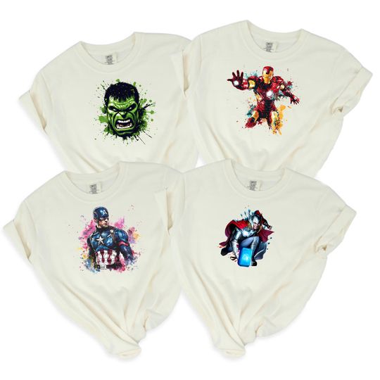 Discover Disney Superhero Shirt, Marvel Avengers Sweatshirt, Captain America T-Shirt, Spiderman Shirts, Hulk Iron Man Thor Cap Spiderman Sweatshirts