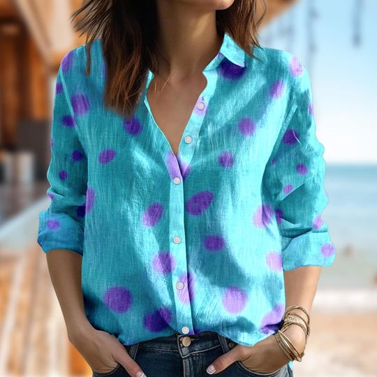Disney Monster Inc Casual Shirt, Monster University Blouses Shirt, Monsters Cosplay Women Blouses Tee, Magic Kingdom Family Trip Outfit